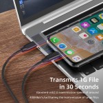 USB Cable Manufacturer - OEM 20W Nylon Braided PD Cable