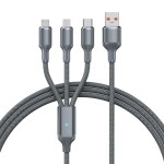 USB Cable Factory - Custom 3-in-1 Braided Charger Cable