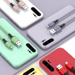 USB Cable Factory - Custom 1.2m Silicone Fast Charging Cable