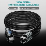 Type-C Cable Supplier - Piva Black Nylon