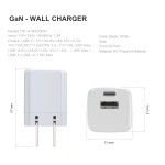 Wall Charger Manufacturer - 30W PD QC Fireproof