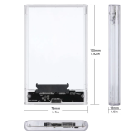 Hard Drive Enclosure Factory - Custom Transparent SATA Enclosure