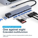 USB Hub Factory - Custom 8 in 1 USB C Hub