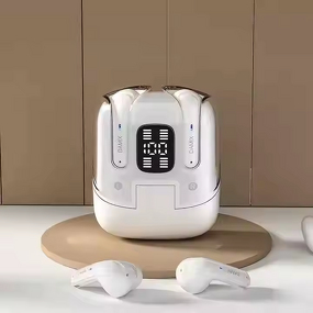 Couple Headphones Manufacturer - Two People Listening