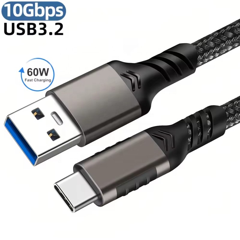 Data Cable Supplier - USB3.2 10Gbps Nylon