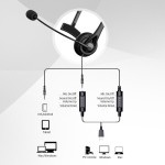 Call Center Headset Manufacturer - Professional Mono USB