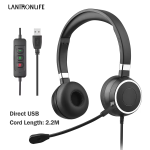 Call Center Headset Factory - High Quality USB Type-C