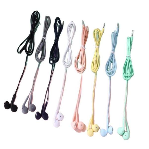 Gifts Earphones Manufacturer - Colorful Macaron Wired