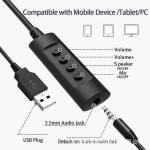 Call Center Earphone Supplier - Wired On-ear 30mm