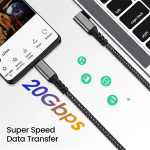 VR Cable Manufacturer - OEM USB C to C 20Gbps Fast Charging