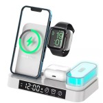 Wireless Charger Factory - Custom 15W Alarm Clock Charger