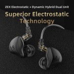Hybrid Headphone Supplier - KZ ZEX Static