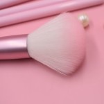 直接供应7件粉红色和白色化妆刷套装出厂价格自有品牌眼妆刷套装