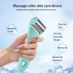 冰凉肌肤护理女性面部按摩仪迷你紧肤按摩冰滚轮面部按摩冰块设计冰滚轮