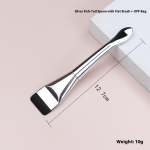 Ultra-Thin Flat Head Makeup Brush New One-Line Foundation Brush Traceless Non-Absorbent Lightweight Face Base Makeup