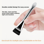 Ultra-Thin Flat Head Makeup Brush New One-Line Foundation Brush Traceless Non-Absorbent Lightweight Face Base Makeup