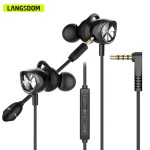 Wired Gaming Earphones Factory - Langsdom Dual