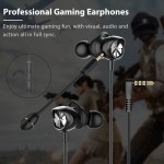 Wired Gaming Earphones Factory - Langsdom Dual