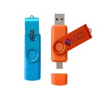 USB Flash Drive Factory - Wholesale 2 in 1 Type C Pendrive