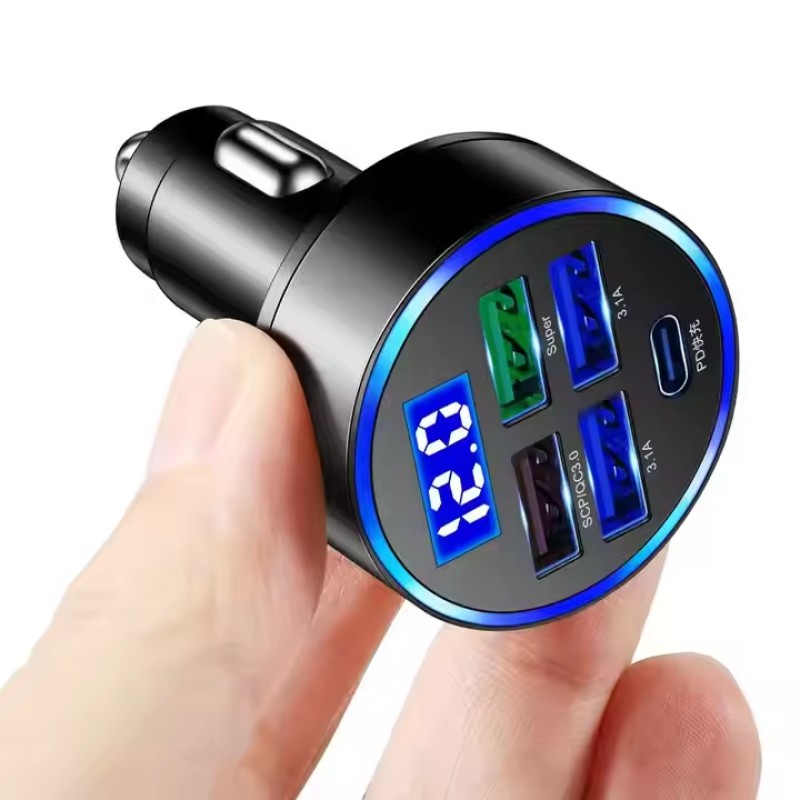 Car Charger Factory - 150W LED Fast Charging