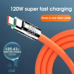 Charging Cable Factory - Hot Sales 3in1 120w