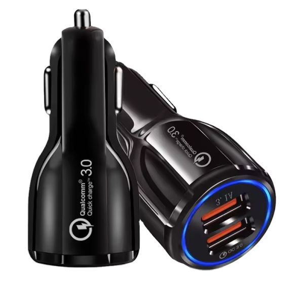 Car Charger Factory - 36W QC3.0 Dual Port