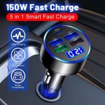 Car Charger Factory - 150W LED Fast Charging