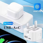 Fast Charger Supplier - UK Plug 35W Dual