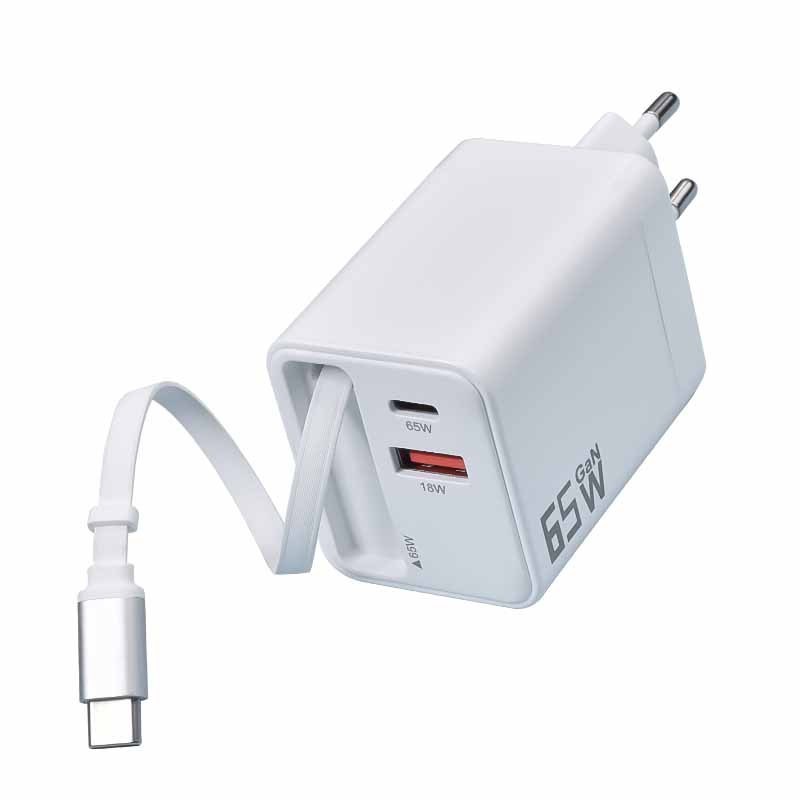 Charging Adapter Manufacturer - 65W Dual-Port