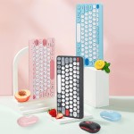 Keyboard Mouse Set Supplier - Macaron Wireless Round
