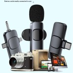 Wireless Microphone Factory - Magnetic Collar Clip Outdoor Noise Reduction
