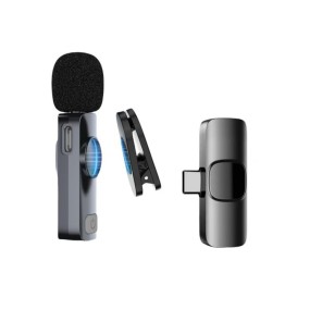 Wireless Microphone Factory - Magnetic Collar Clip Outdoor Noise Reduction