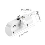 Power Bank Manufacturer - Mini Capsule 5000Mah With Phone Holder