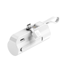 Power Bank Manufacturer - Mini Capsule 5000Mah With Phone Holder