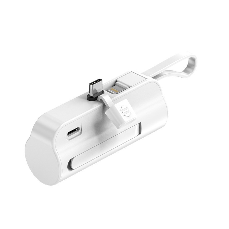 Power Bank Manufacturer - Mini Capsule 5000Mah With Phone Holder