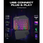 Gaming Keyboard Manufacturer - One Hand Wired