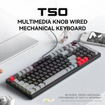 Mechanical Keyboard Supplier - T-WOLF T50 Hot