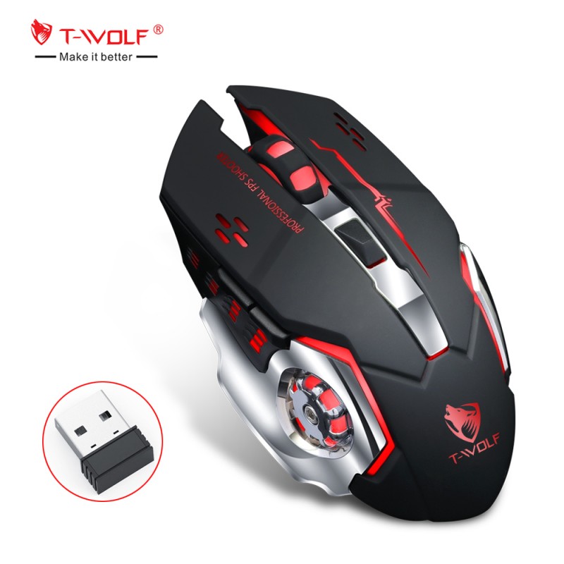Wireless Mouse Factory - TWOLF Q15 Rechargeable