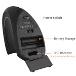 Left Handed Mouse Manufacturer - Professional Wireless Vertical 6 Button