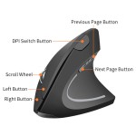 Wireless Mouse Factory - Hot Seller Vertical Ergonomic 3 DPI