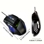 Optical Mouse Manufacturer - Durable Wired Anti Slip Precision