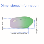 Wireless Mouse Manufacturer - Portable Ergonomic Quiet 2.4G