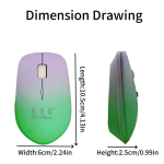 Wireless Mouse Manufacturer - Portable Ergonomic Quiet 2.4G