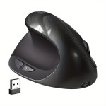 Wireless Mouse Factory - Black Ergonomic Rechargeable Comfort Grip