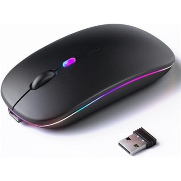 Wireless Mouse Factory - Durable Black Ultra Thin Dual Mode