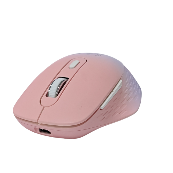 Wireless Mouse Manufacturer - 2.4G Rechargeable Pink Quiet