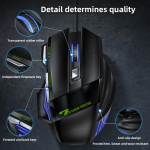 Optical Mouse Manufacturer - Durable Wired Anti Slip Precision