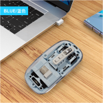 Wireless Mouse Factory - Transparent Magnetic Sliding Type C