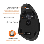 Wireless Mouse Factory - Fifth Generation Left Hand Charging