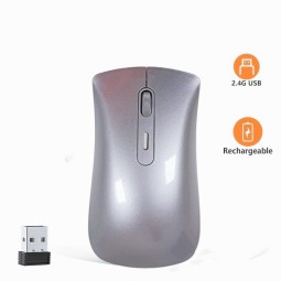 Wireless Mouse Manufacturer - Portable Dual Mode Silver Mute